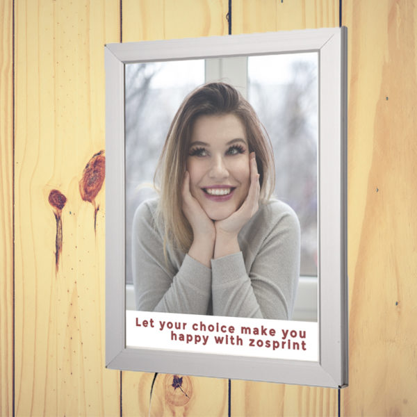 Light Box with Poster