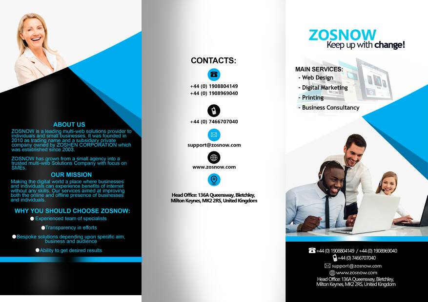 Folded Flyers & Leaflet Printing - Image 2