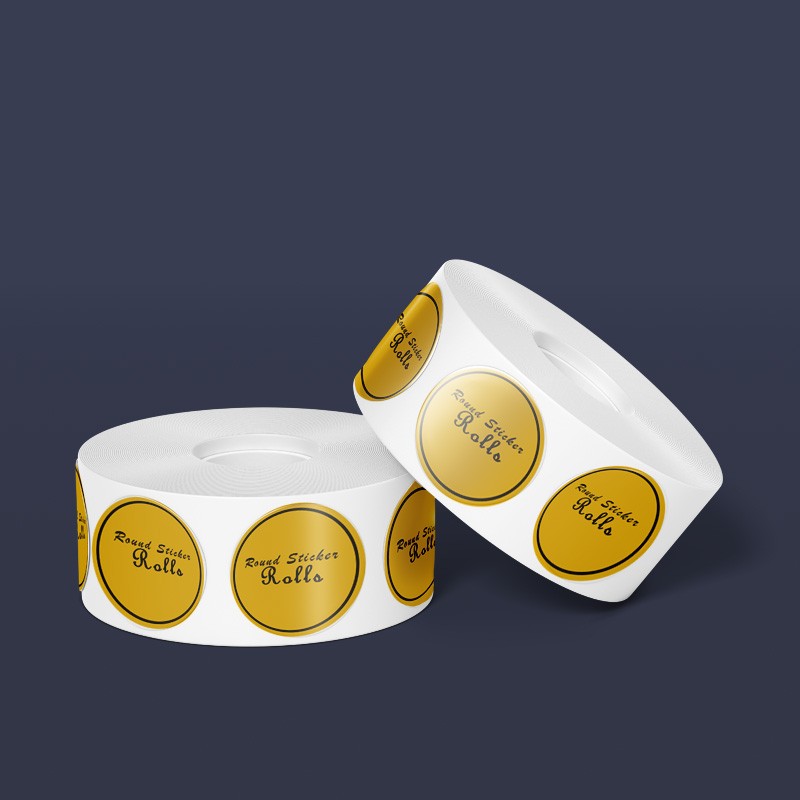 Round Sticker Rolls